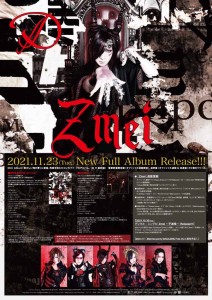 ３、Dニューアルバム「Zmei」ウェブフライヤー